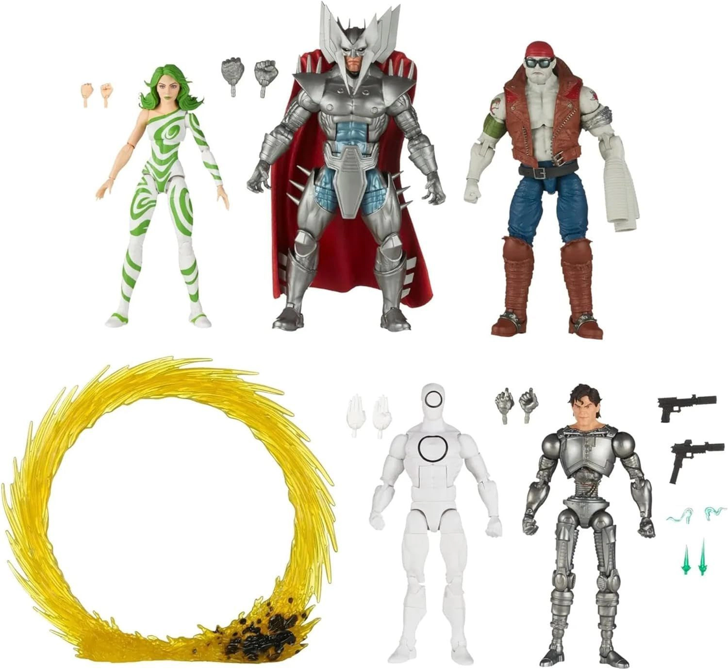 Marvel Hasbro Legends Series: X-Men Villains, 60th Anniversary Action Figure Set