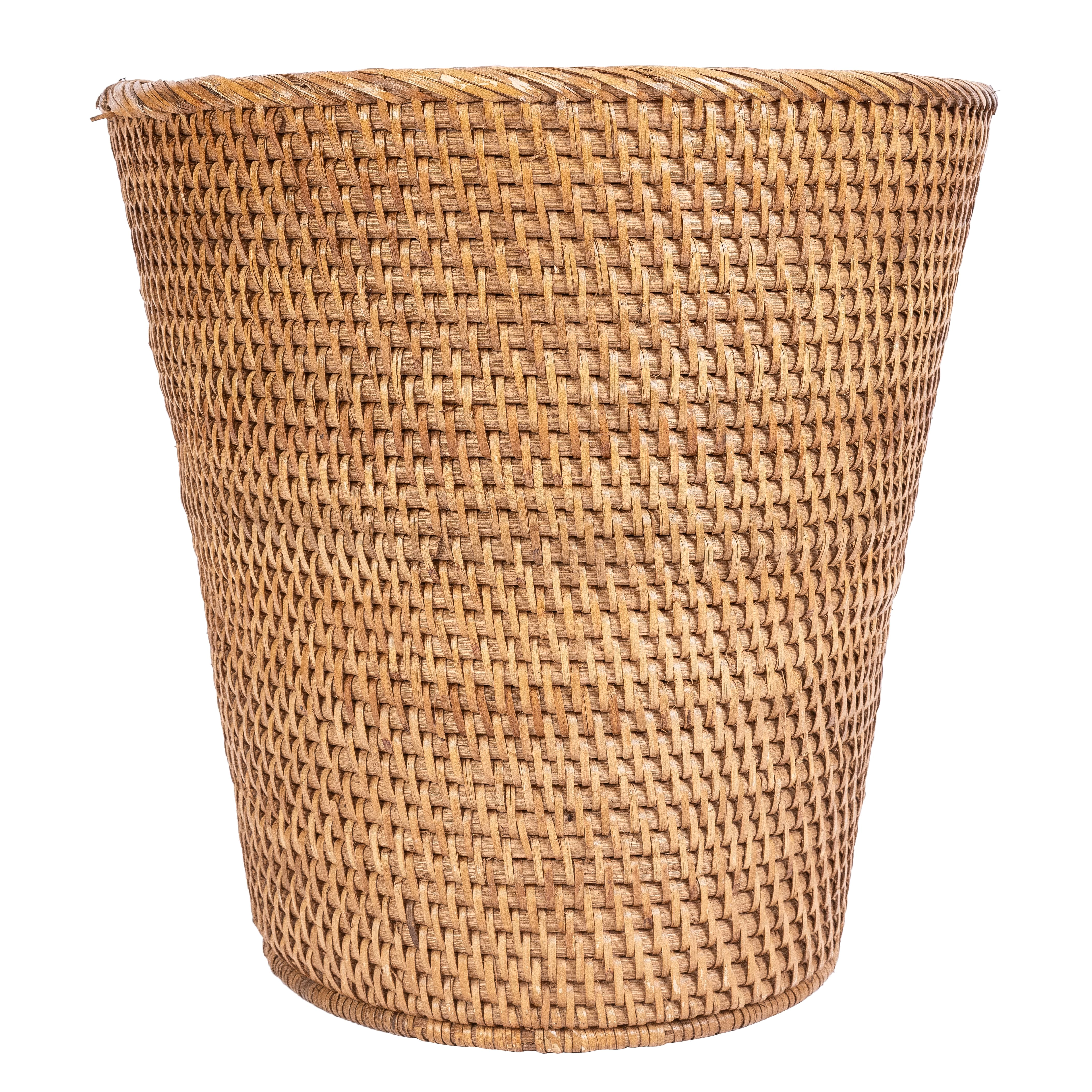 Saboga Home™ Round Tapered Waste Basket with Metal Liner