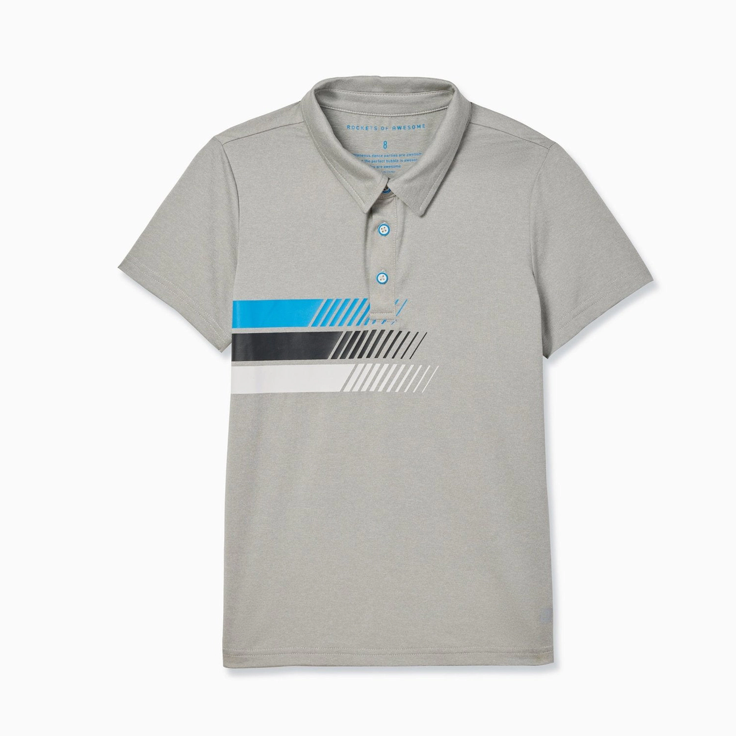 Rockets of Awesome Racer Tech Polo for Boys