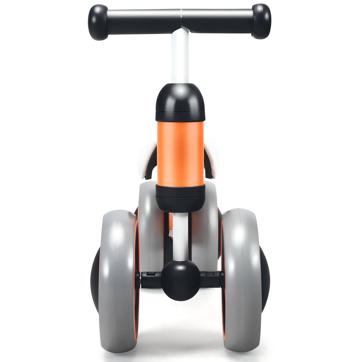 SUGIFT No-Pedal 4-Wheel Baby Balance Bike 44-lb Capacity Ages 2+ 18.5 x 9 x 14.5 in Orange