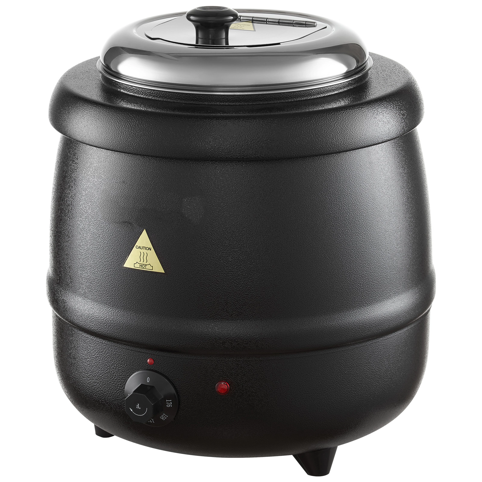 HONGGE Electric Soup Warmer Stainless Steel with Adjustable Commercial Station for Restaurant