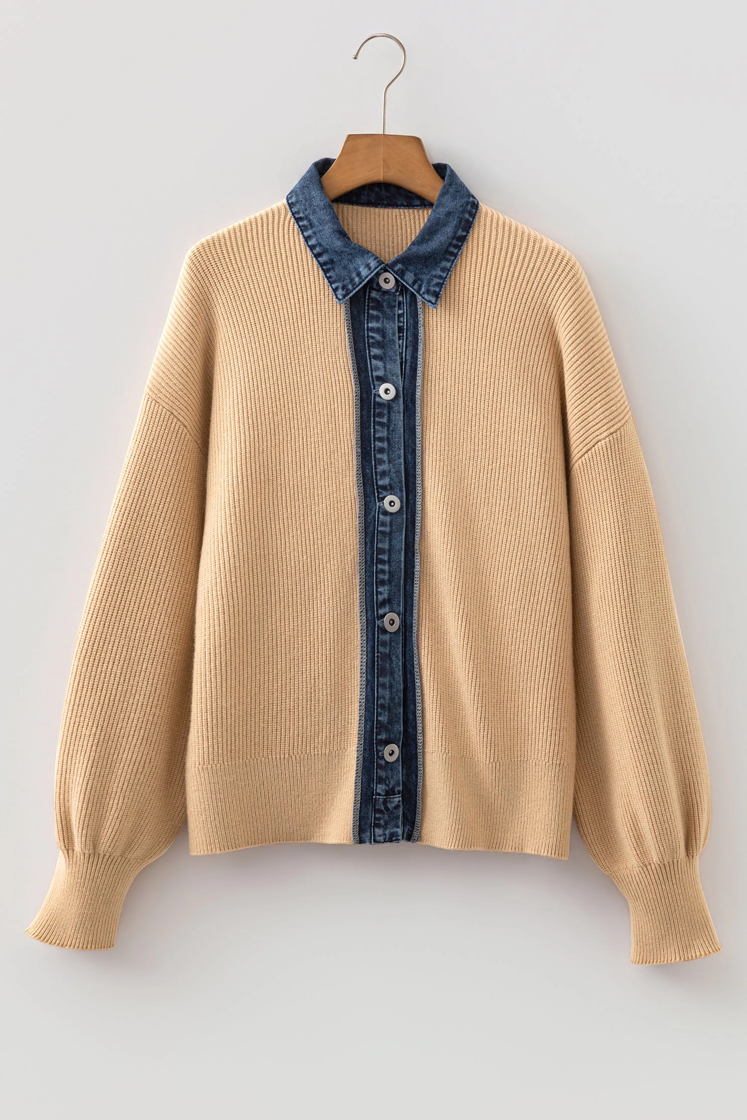 Threaded Pear Desiree Long Sleeve Cardigan Top