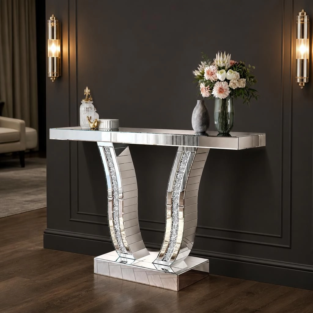 GOODSILO Narrow 43 Inch Entryway Console Table