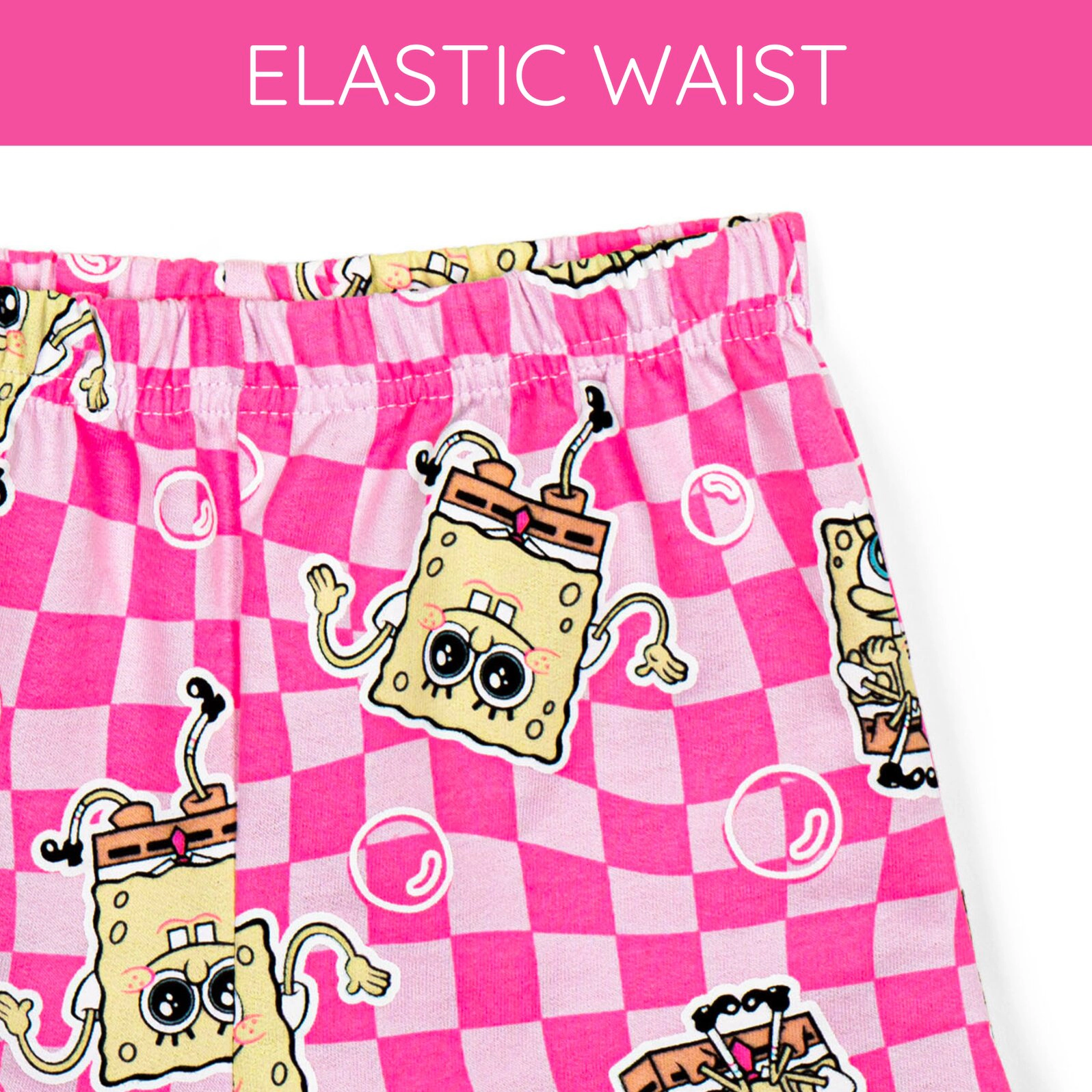 SpongeBob SquarePants Girls' 2-Piece T-Shirt and Shorts Set