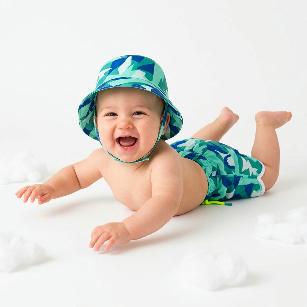 Rockets of Awesome Sharky Swim Trunk For Baby Boy
