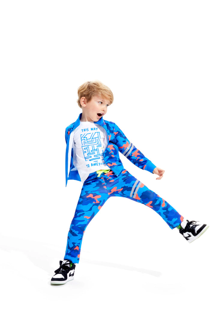 Rockets of Awesome Camo Tech Track Jacket for Boys