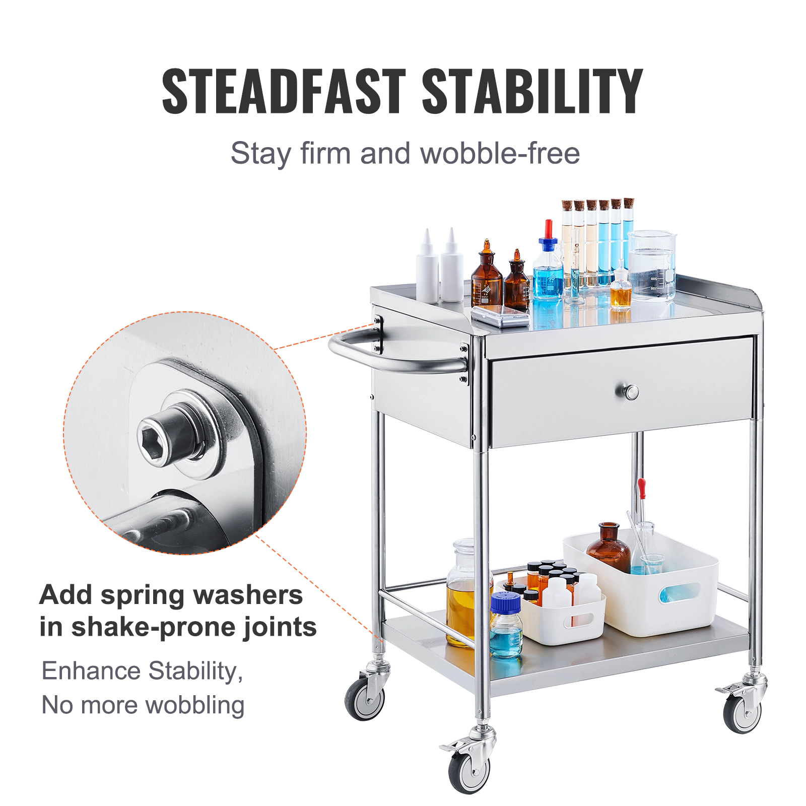 HONGGE Medical Lab Cart