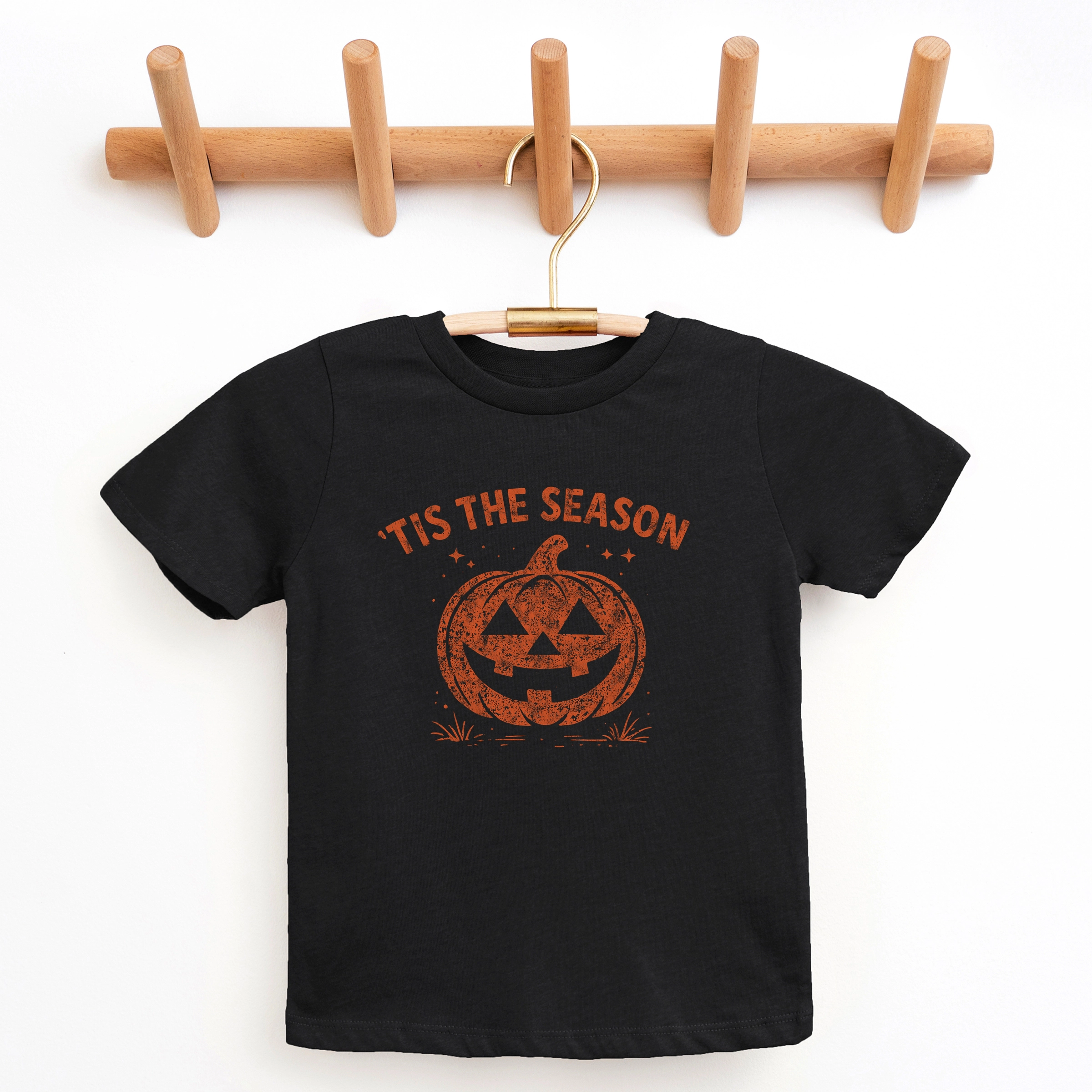 The Juniper Shop - Youth Short Sleeve Graphic T-Shirt Tis Season Jack O Lantern