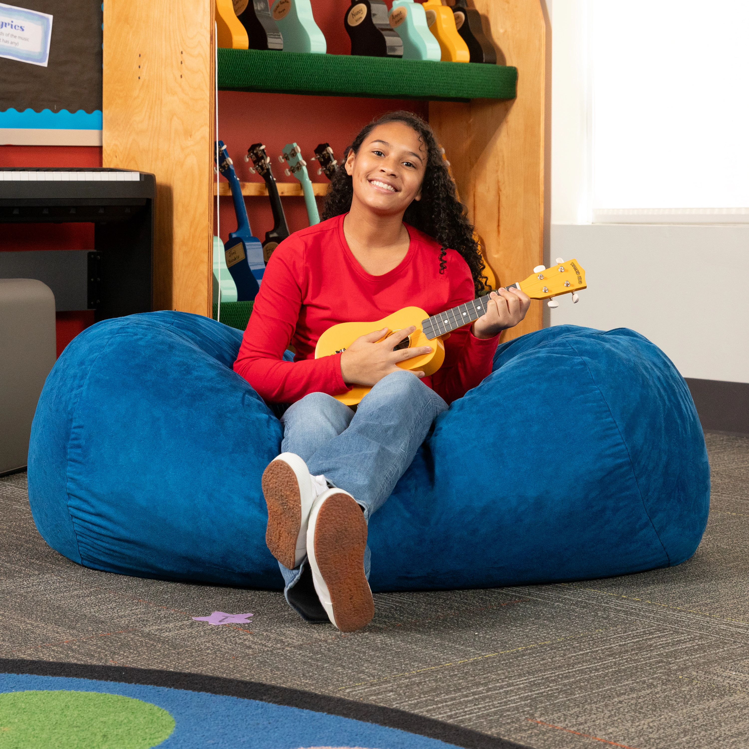 Jaxx Sofa Saxx 4-foot Bean Bag Lounger
