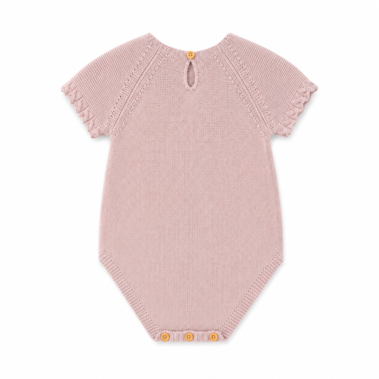 Laurenza's Baby Girls Spring Knit Romper