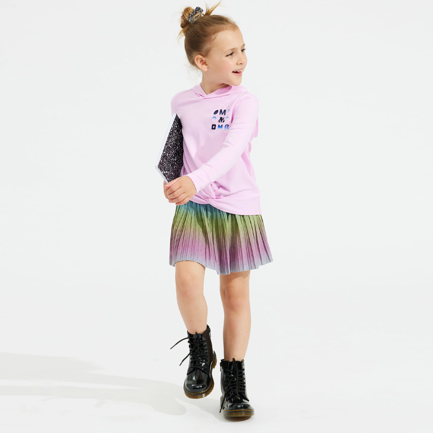 Rockets of Awesome Wonder Pleated Skirt for Girls
