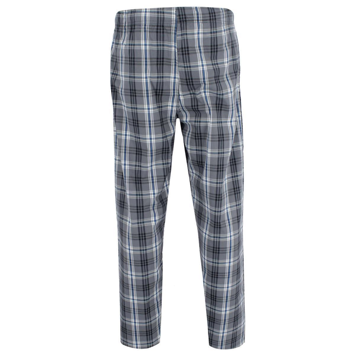Hanes Men's Big & Tall Comfort Flex Plaid Pajama Lounge Pant