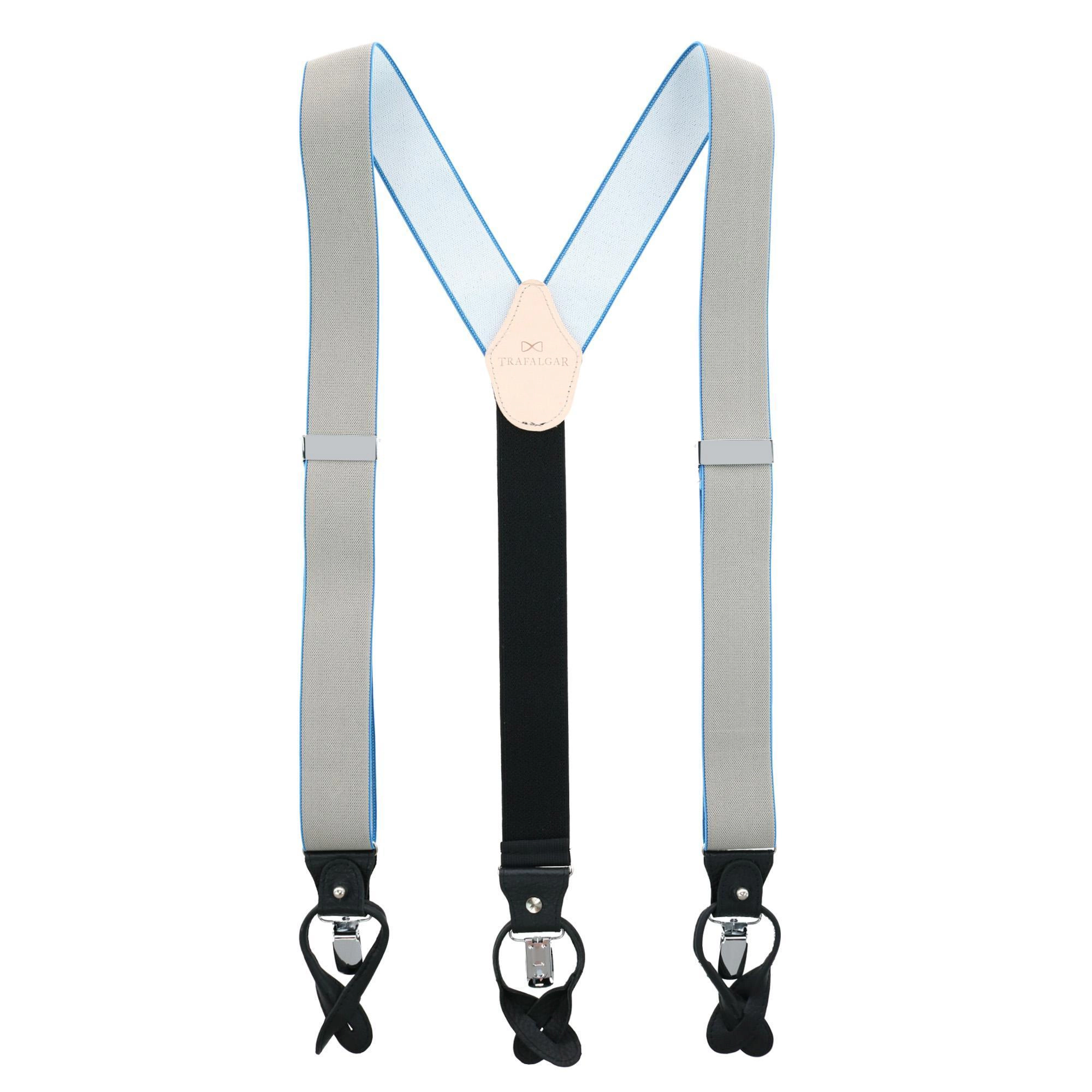 Trafalgar Men's Maddox 35mm Convertible Suspenders