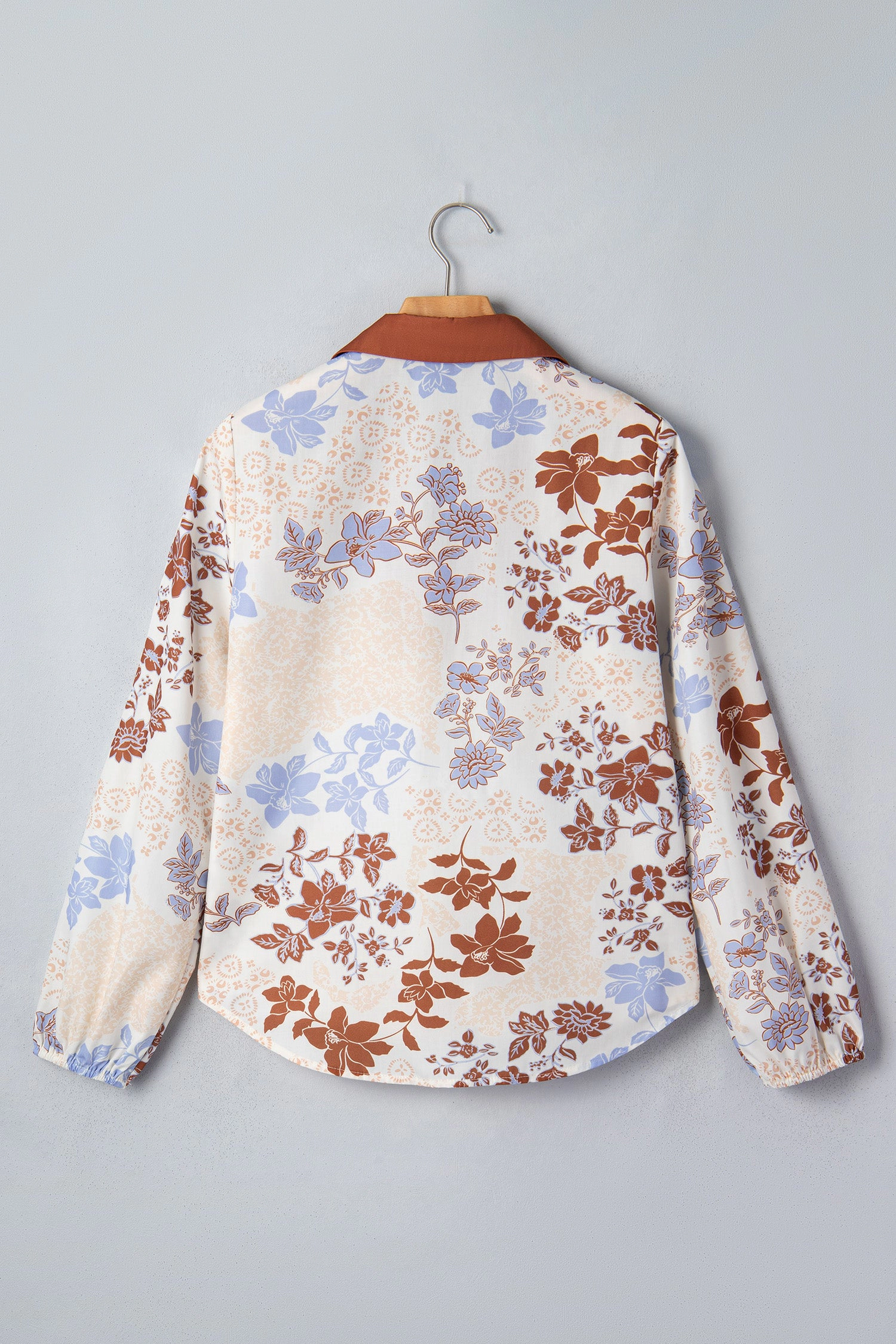 Threaded Pear Melina Long Sleeve Blouse Top
