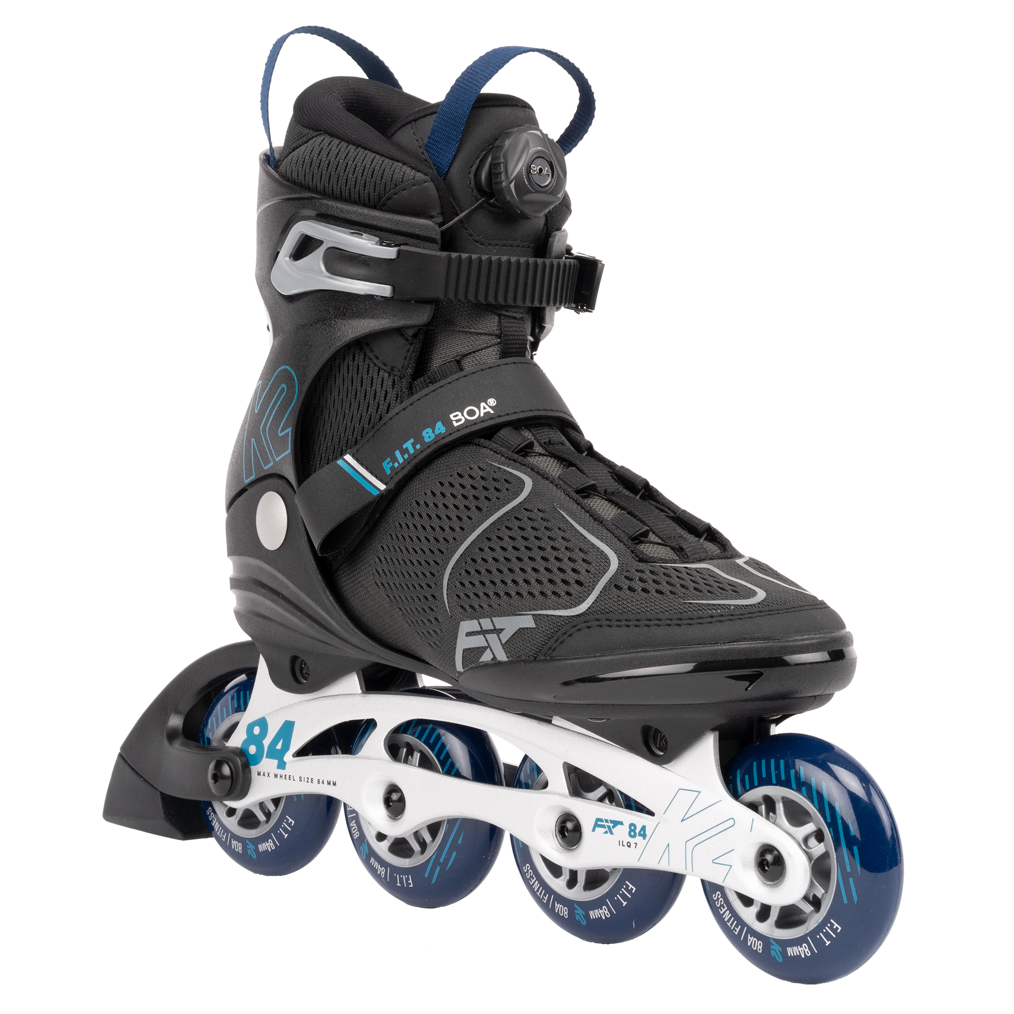 K2 F.I.T. 84 Boa Gray Mens Inline Skates