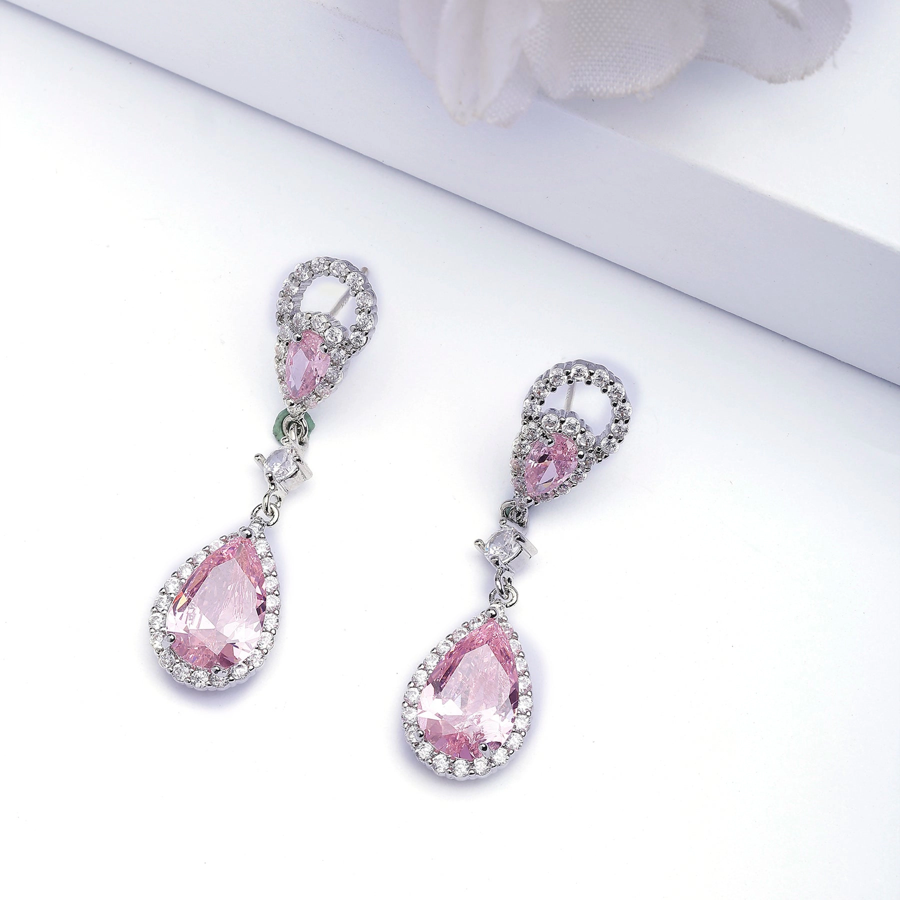 AGP PARIS Womens Timeless Raindrop Earrings