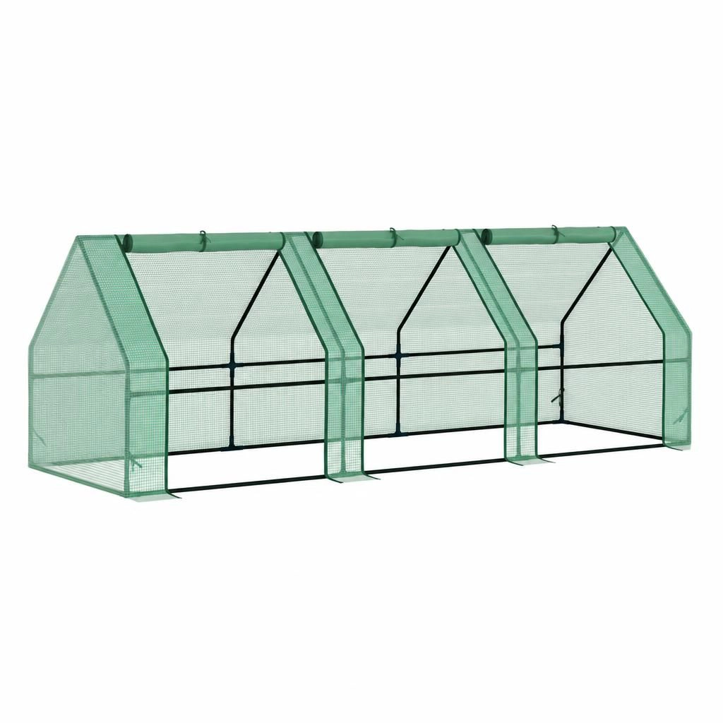 WOW PIONEER 9 Foot Steel Frame Walk-In Greenhouse
