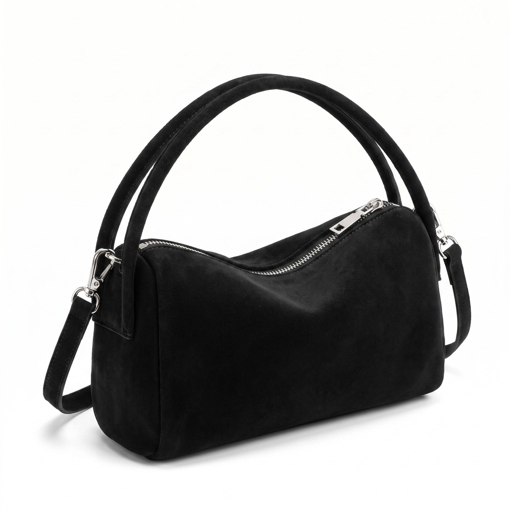 Alilang Women's  Structured Shoulder Bag with Dual Handles and Crossbody Strap 11.8x9.5x4in