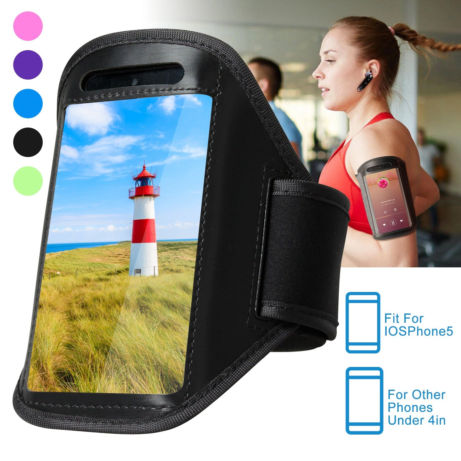 GBruno Adjustable Phone Armband Case