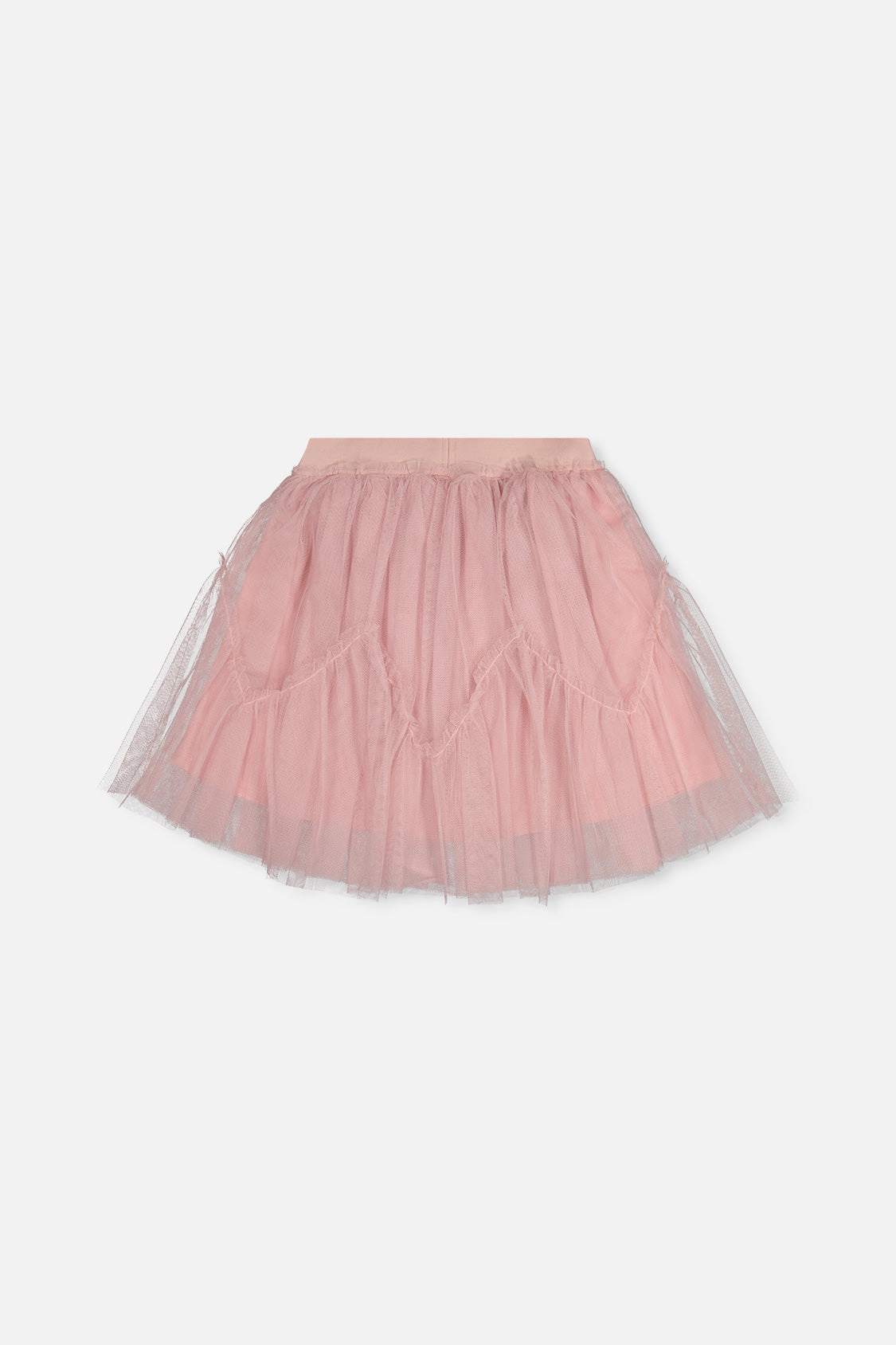 Deux par Deux Girls Tiered Mesh Skirt