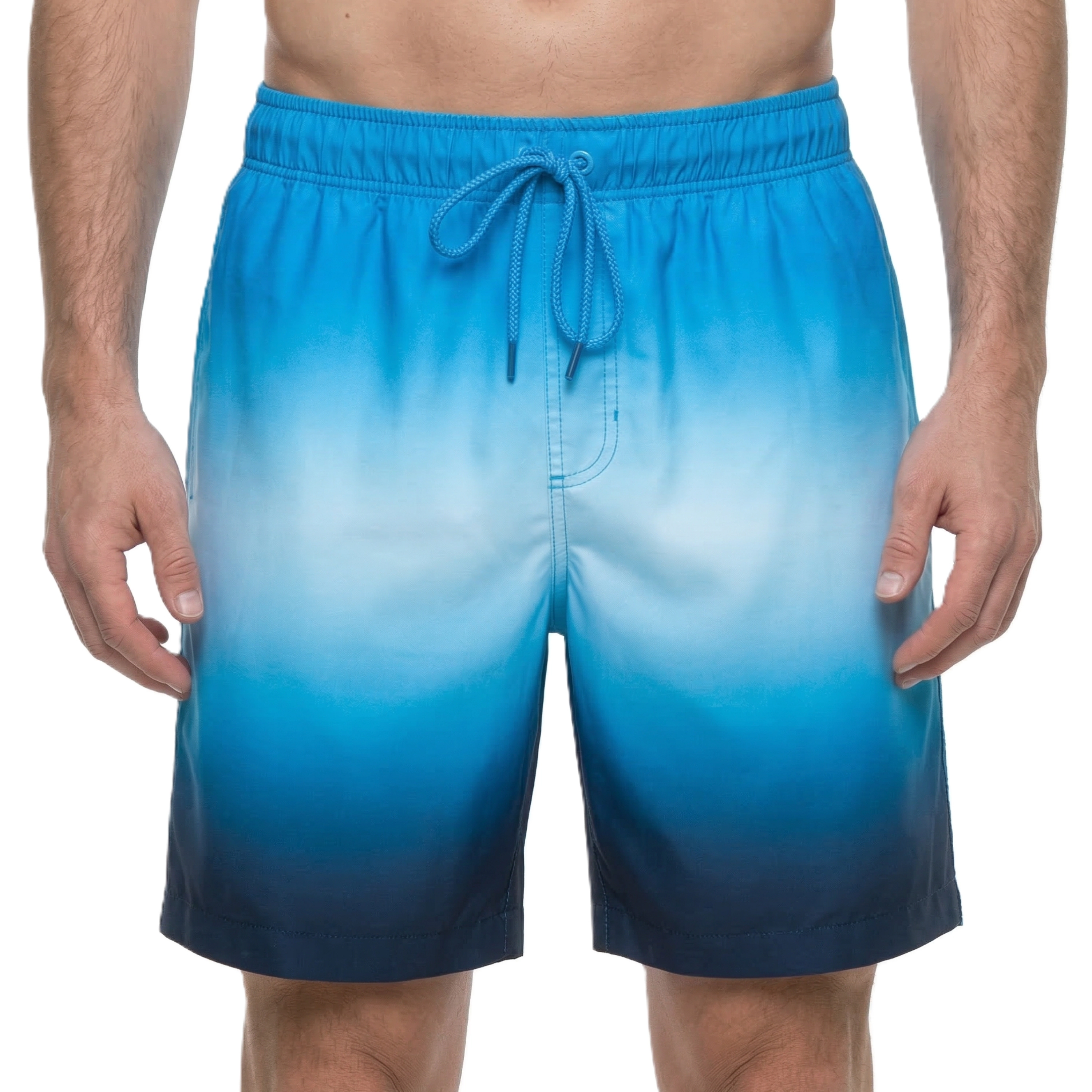 Rokka&Rolla Men’s Quick-Dry Mesh-Lined Swim Trunks