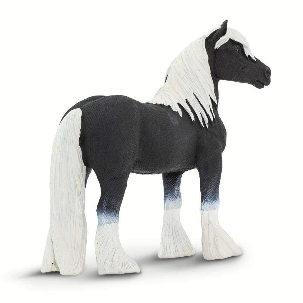 Safari Ltd. - Gypsy Vanner Horse Kids Toy Figure