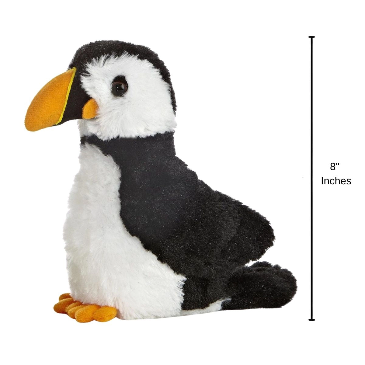 Aurora Mini Flopsie Puffin Bird 8-Inch Stuffed Animal Plush