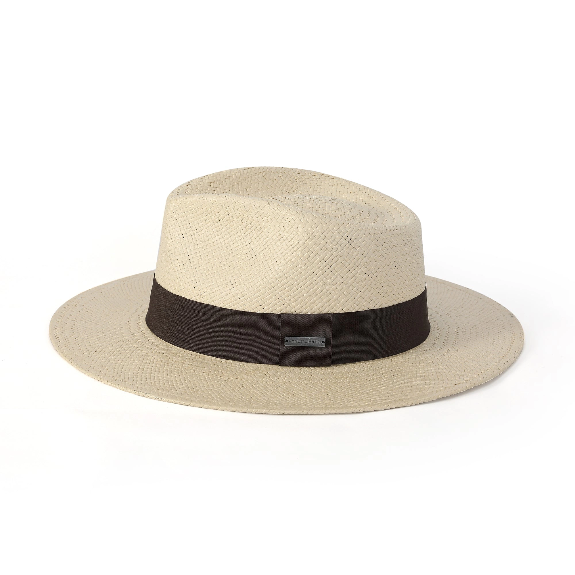 KANUT SPORTS Santa Fe Blocked Straw Outback Hat