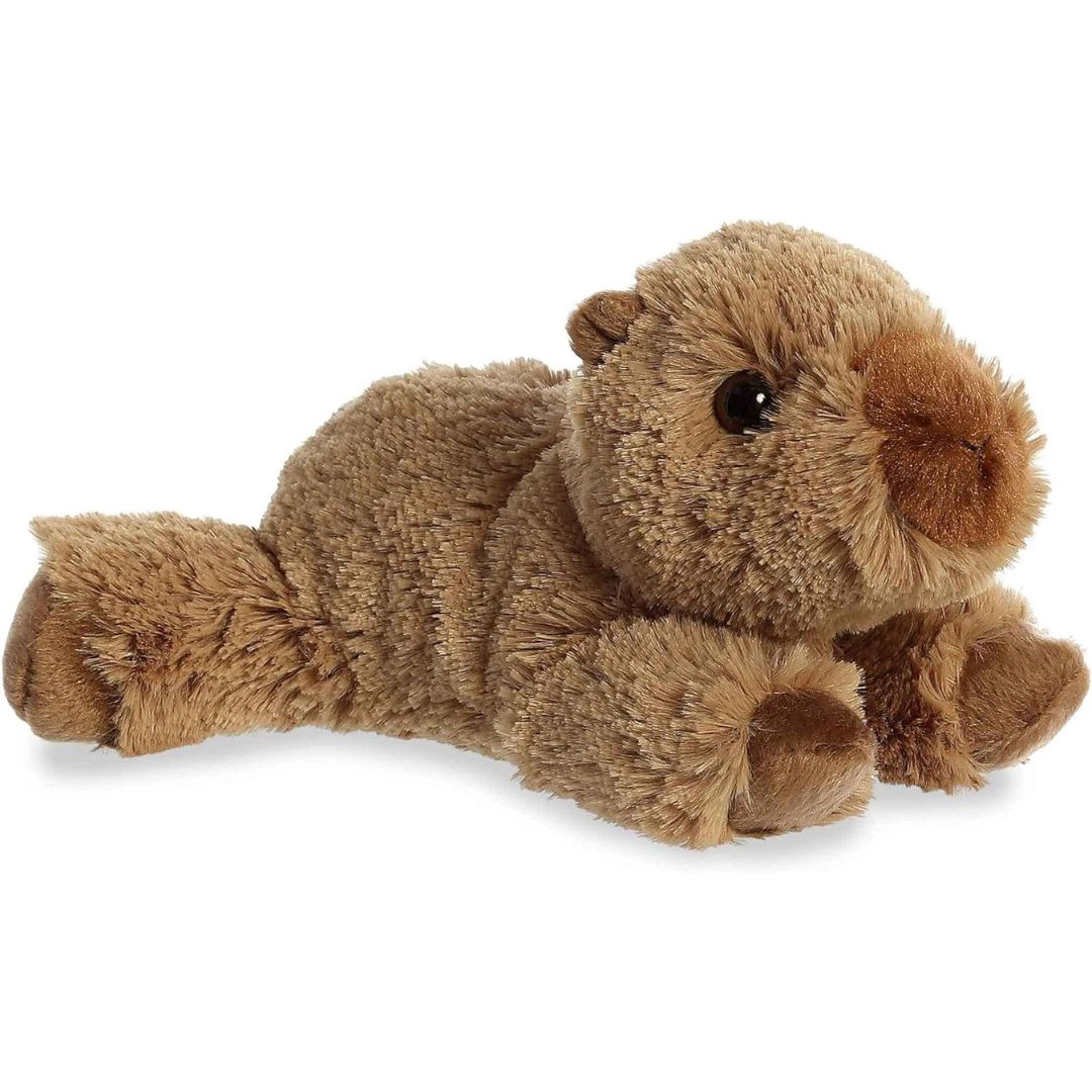 Aurora Mini Flopsie Charlie Capybara 8-Inch Stuffed Animal Plush