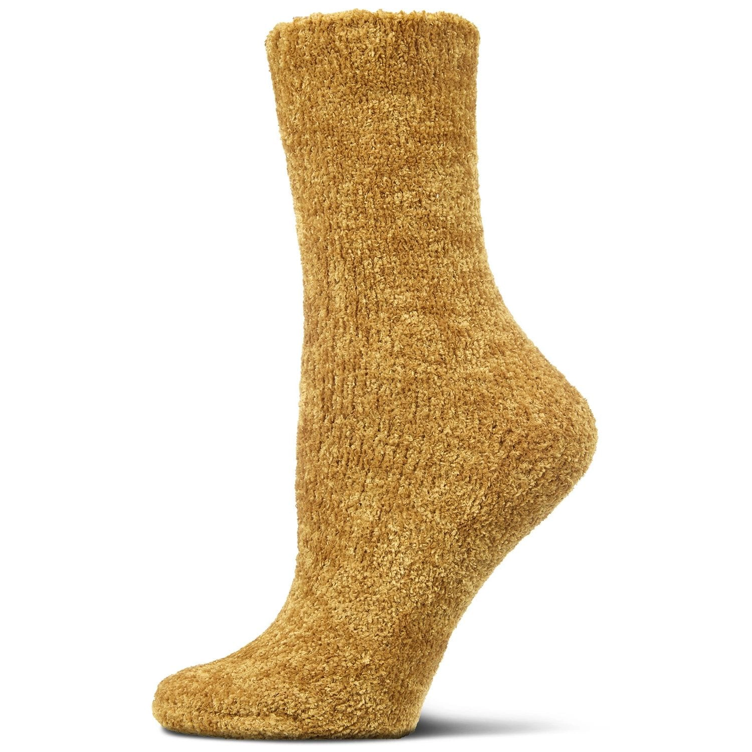 MeMoi Women's Velour Luxe Plush Crew Socks