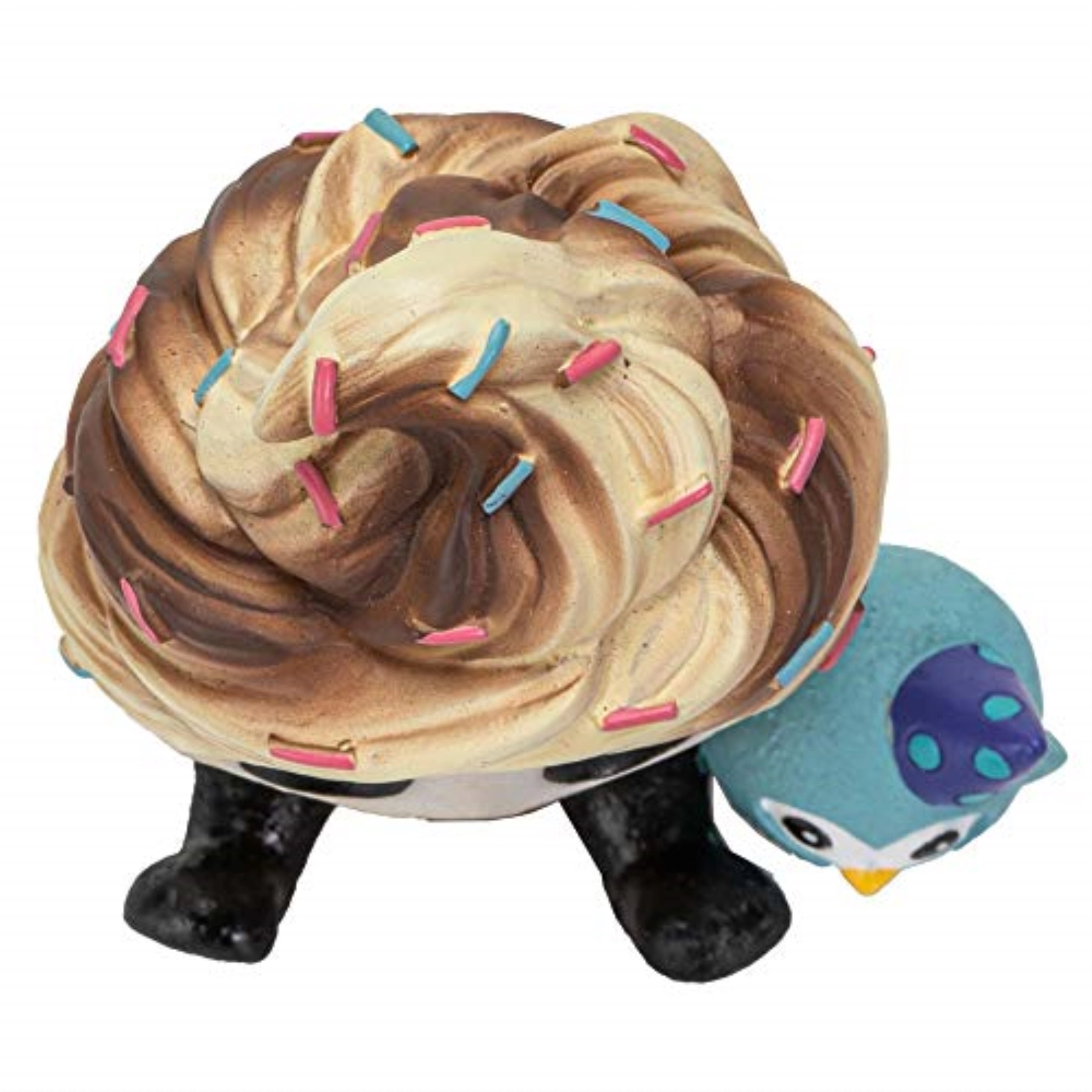Pacific Giftware Furrybones Softo Skeleton in Ice Cream Cone Figurine 3 inch