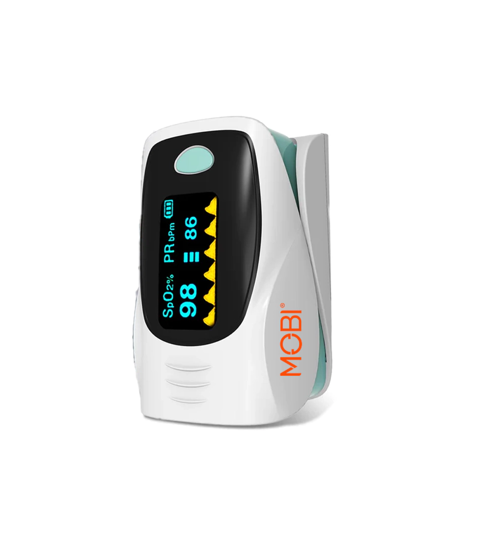 MOBI Fingertip Pulse Oximeter with OLED Display