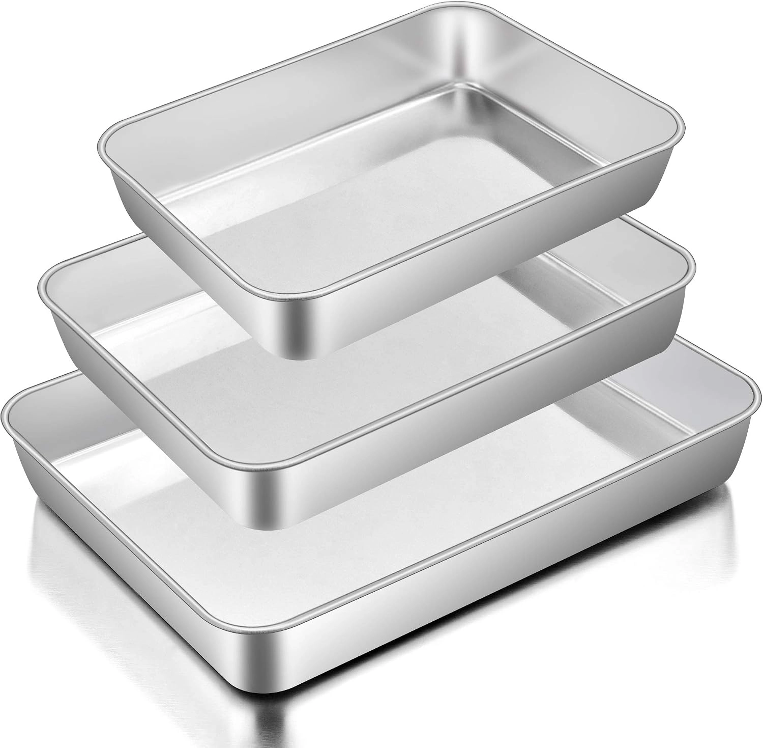 e-far Stainless Steel Baking Pan