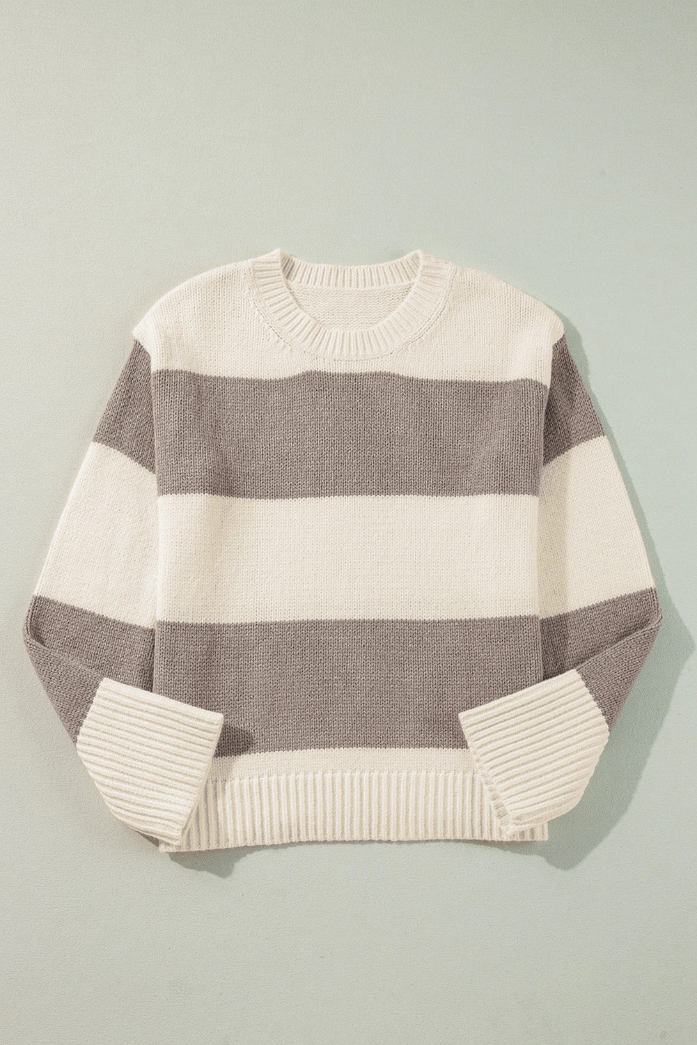 Threaded Pear Women's Livia Colorblock Loose Pullover Sweater