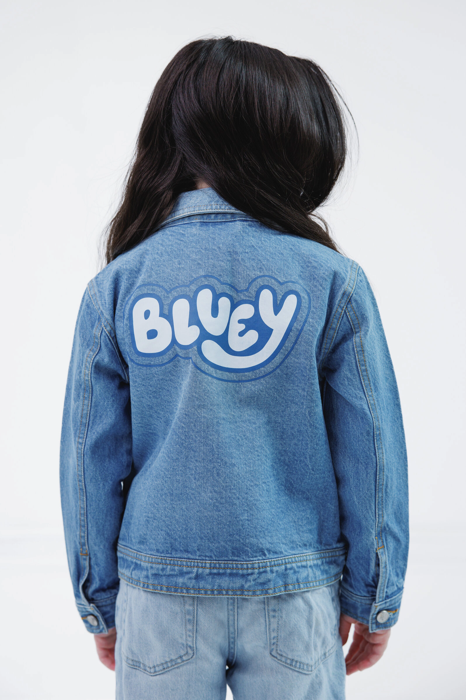 Bluey Girls' Denim Jacket