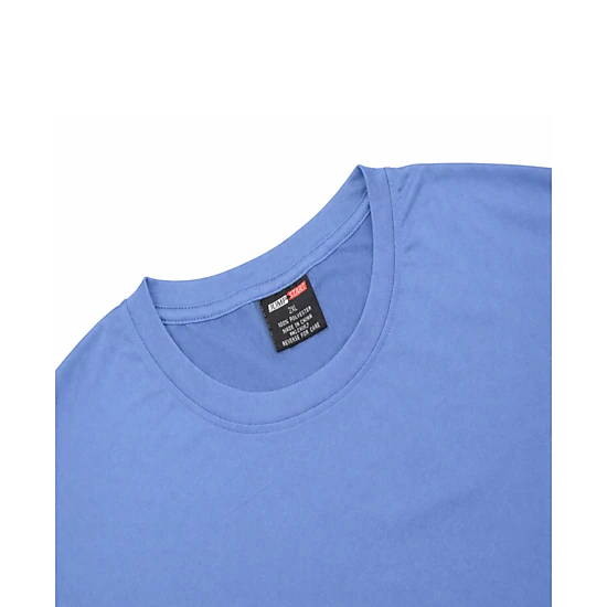 Jump Start Men's Poly Tech Short Sleeve Crew Neck Tee