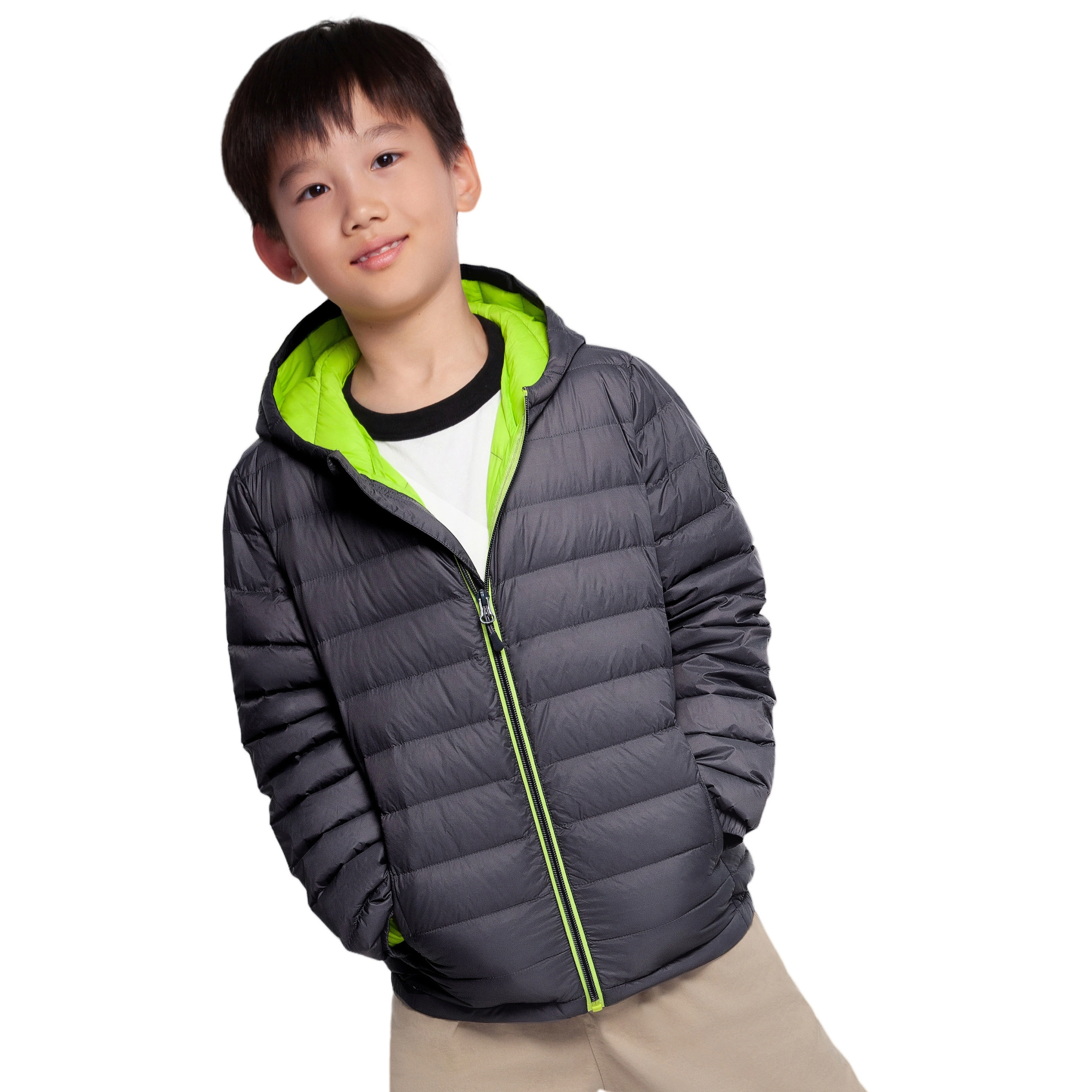 Rokka&Rolla Little & Big Kid Boys Ultra-Light Packable Down Jacket