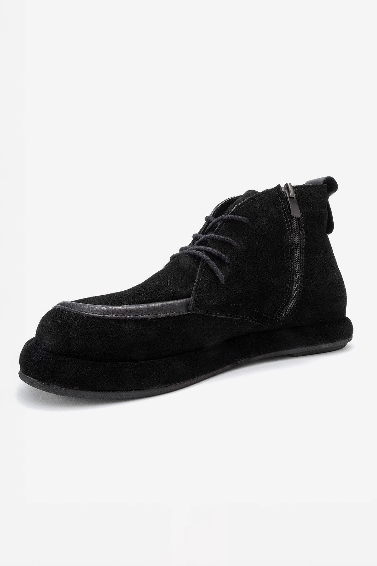 Forever & Always Womens Martas Leather Zip Boot