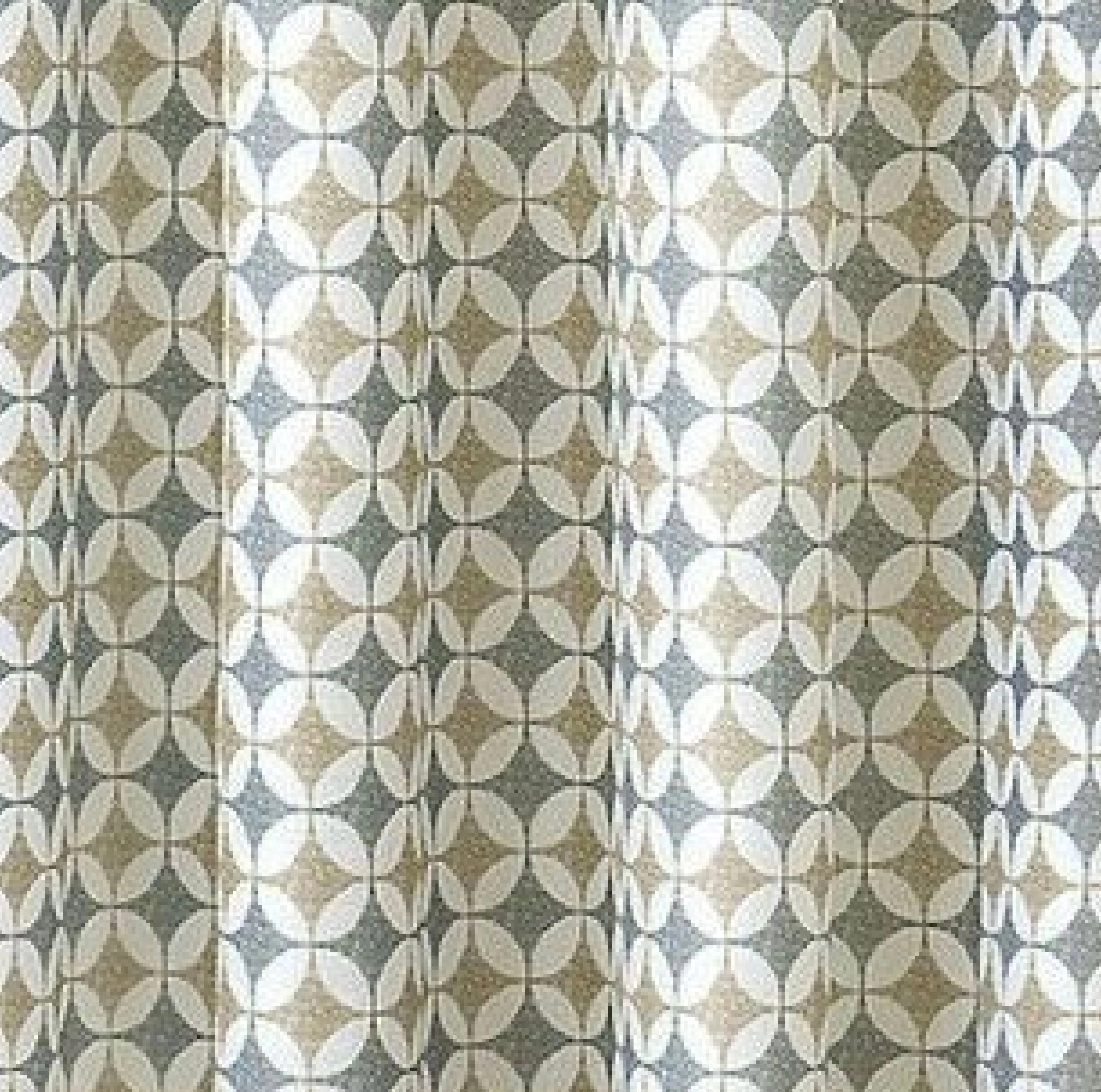Kate Aurora 2 Piece Modern Chic Geometric Tab Top Window Curtain Panels