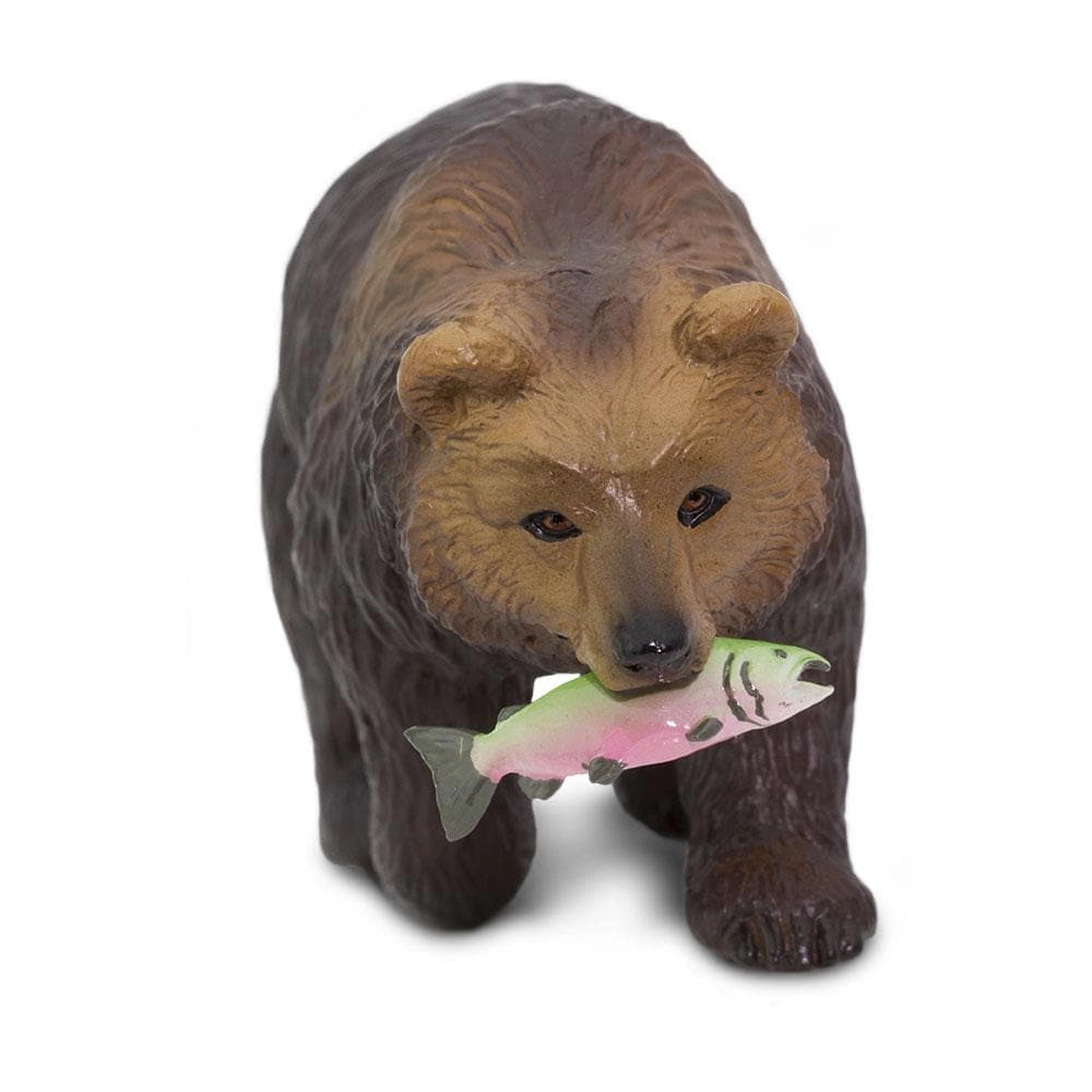 Safari Ltd. - Grizzly Bear Kids Toy Figure