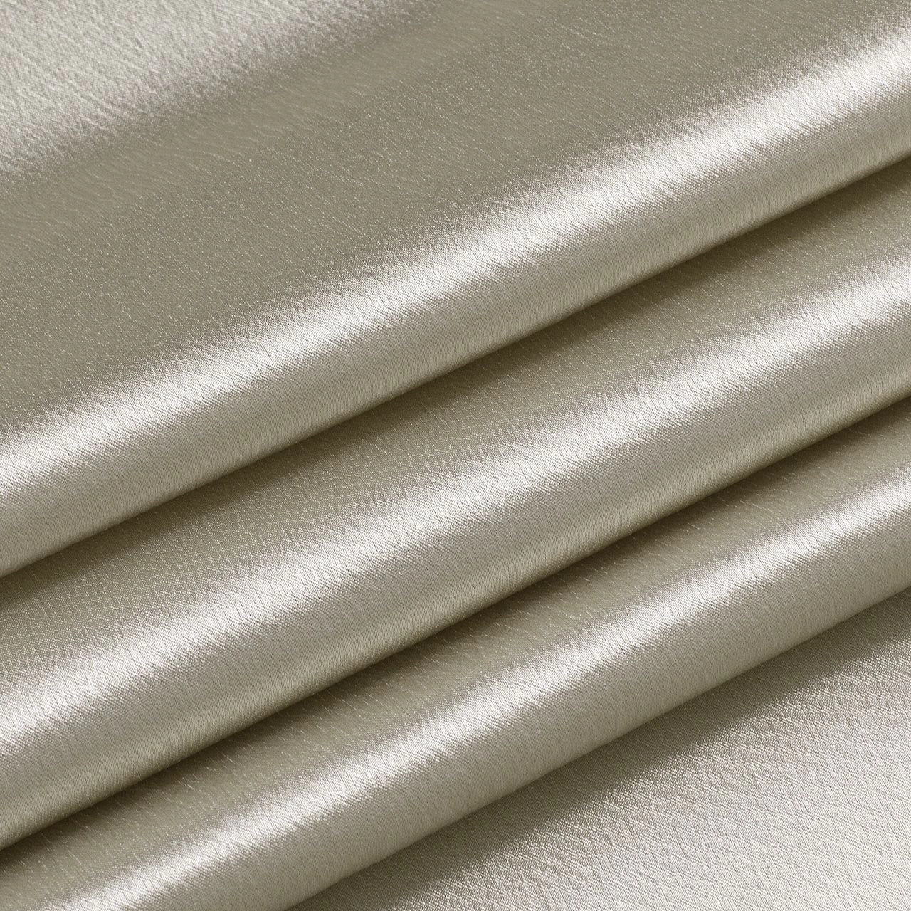 Kate Aurora 1 Piece Beige Regency Lux Rod Pocket Semi Sheer Window Curtain Panel - 84 in. Long