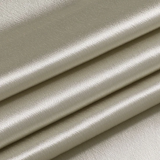 Kate Aurora 1 Piece Beige Regency Lux Rod Pocket Semi Sheer Window Curtain Panel - 84 in. Long