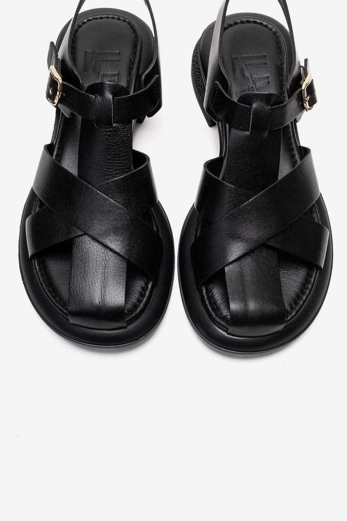 Forever & Always Womens Guido Leather Sandals