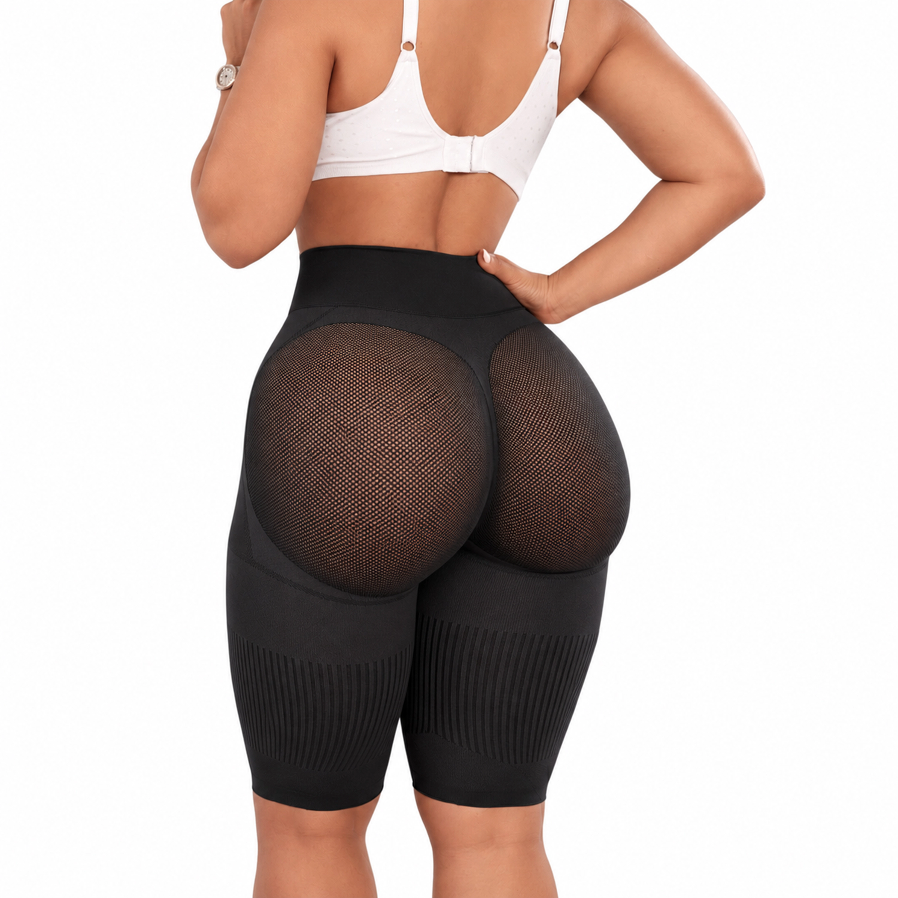 YAHAIRA Women's Happy Shapewear No.7 Low Waist  Above Knee Double Tummy Layer