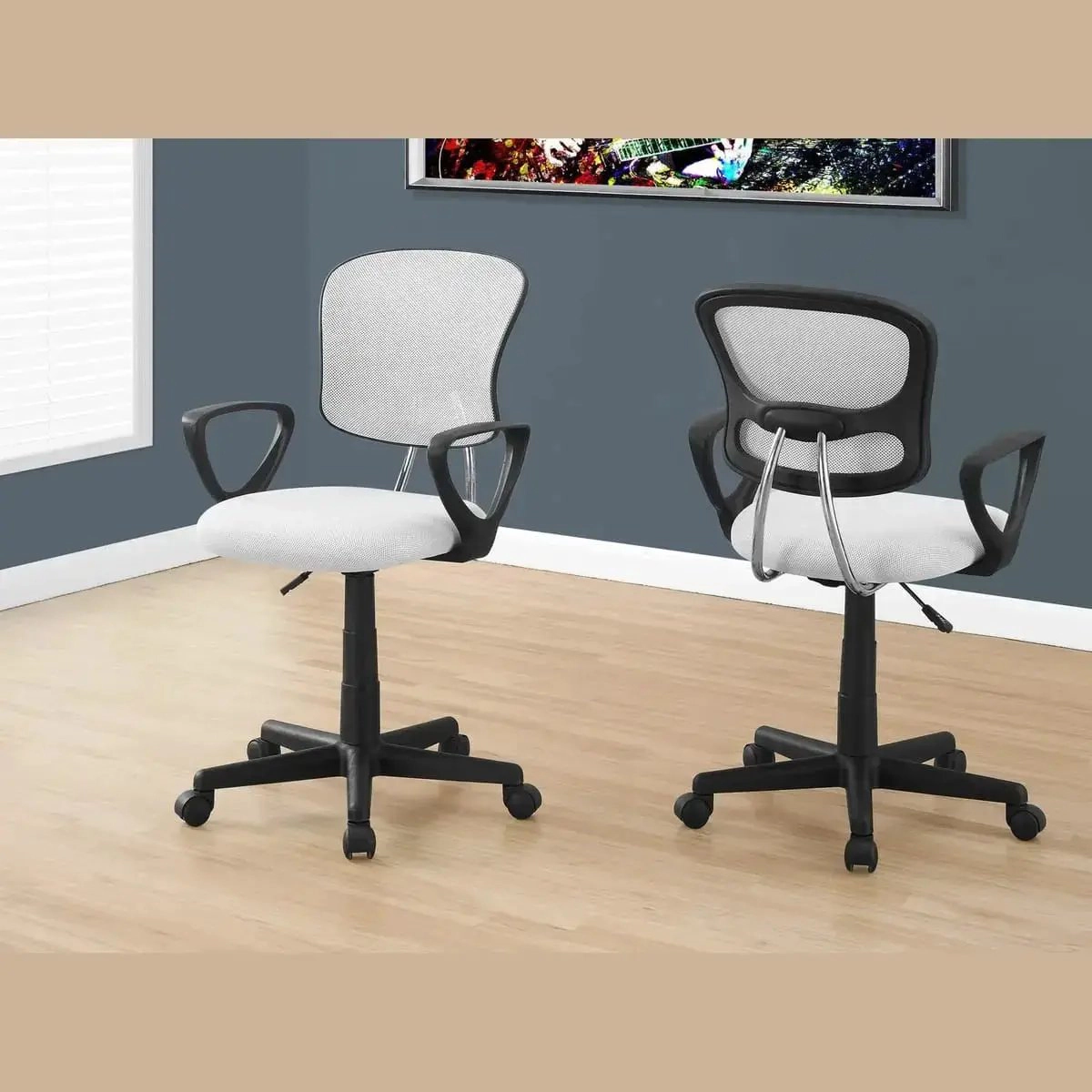 Platinum-Level Office Chairs Ergonomic Office Chair with Adjustable Swivel Comfort and Mesh Back
