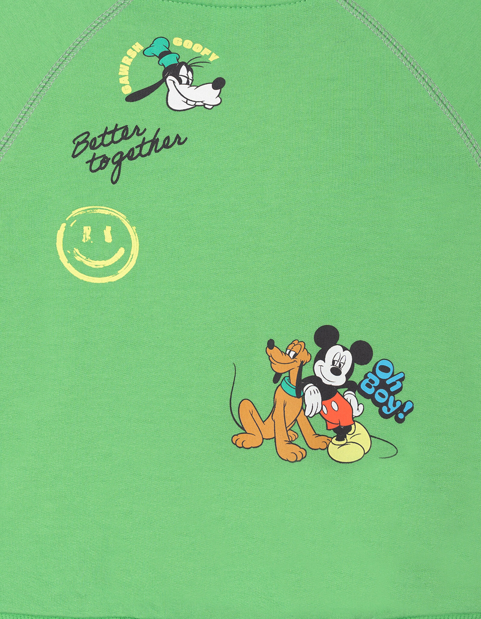 Disney Boys' T-Shirt and French Terry Shorts Set