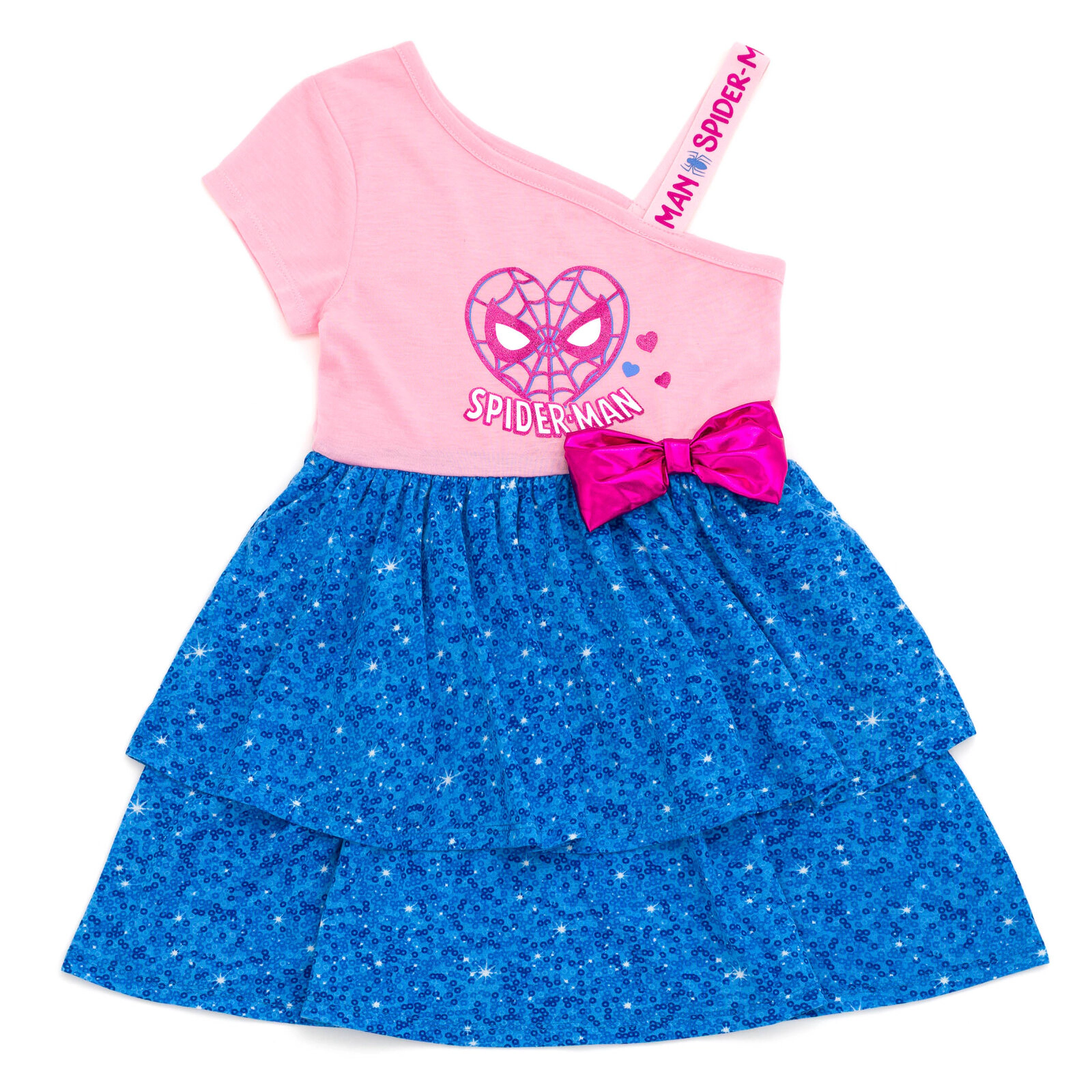 Marvel Spider-Man Girls' Sleeveless Dress