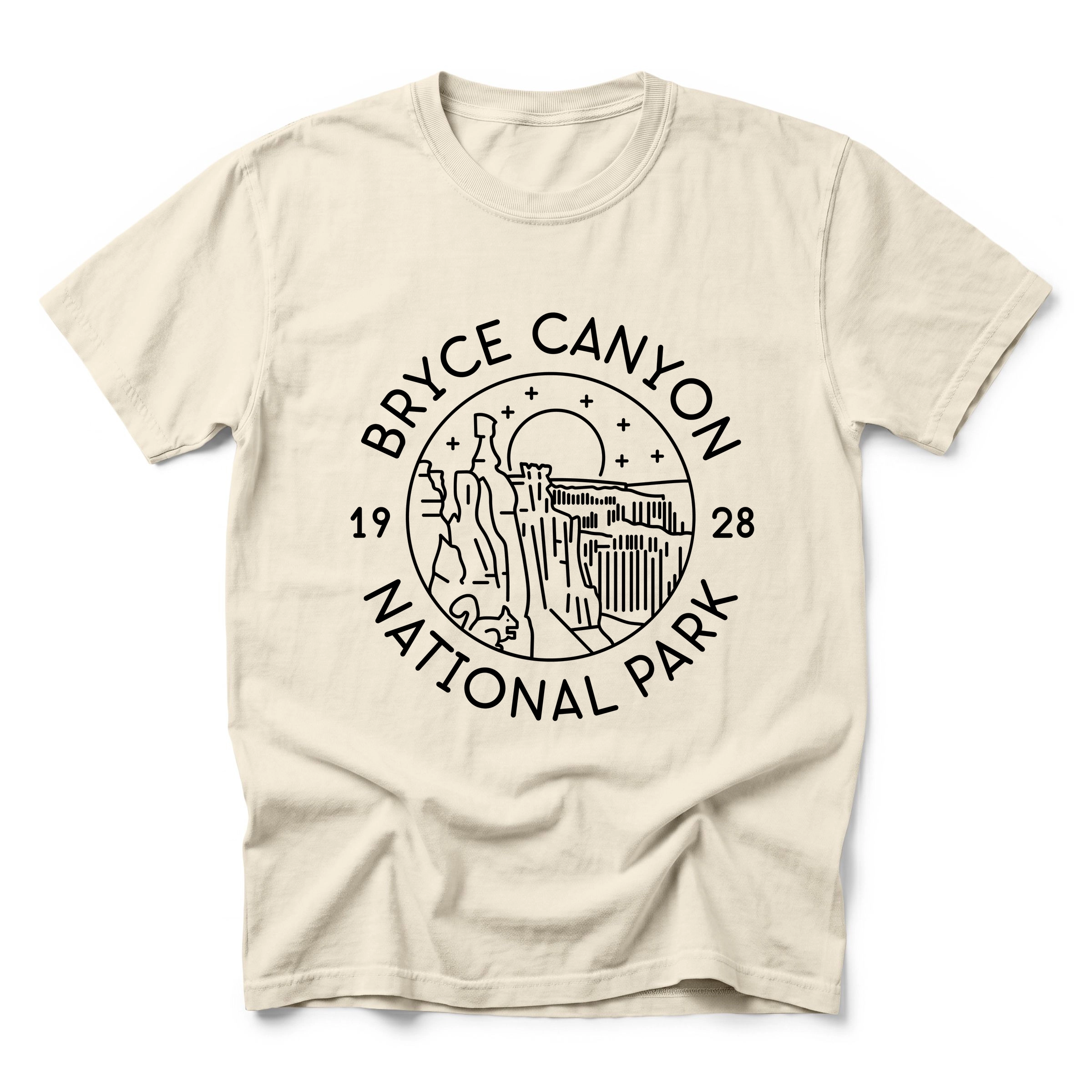 Simply Sage Market - Bryce Canyon National Park Men's Garment Dyed Graphic T-Shirt