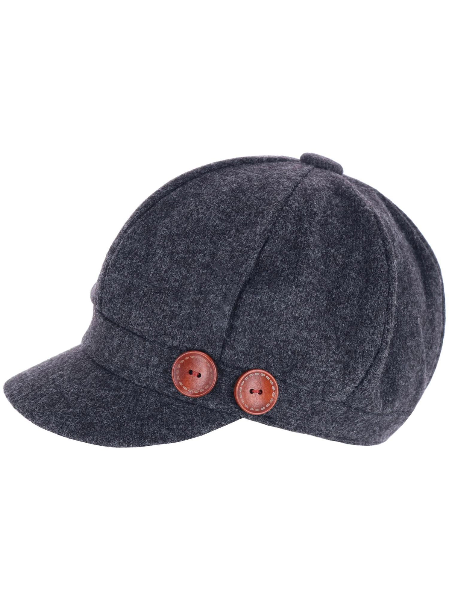 David & Young Women's Brushed Knit Jersey Cabbie Hat