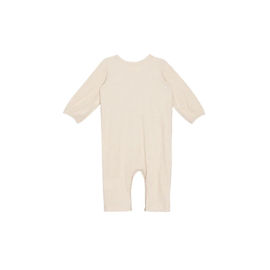 Mabel and Honey Starry Night Rib Knit Romper